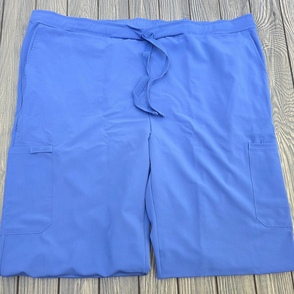 Medline Blue Scrub Bottoms 2XTall